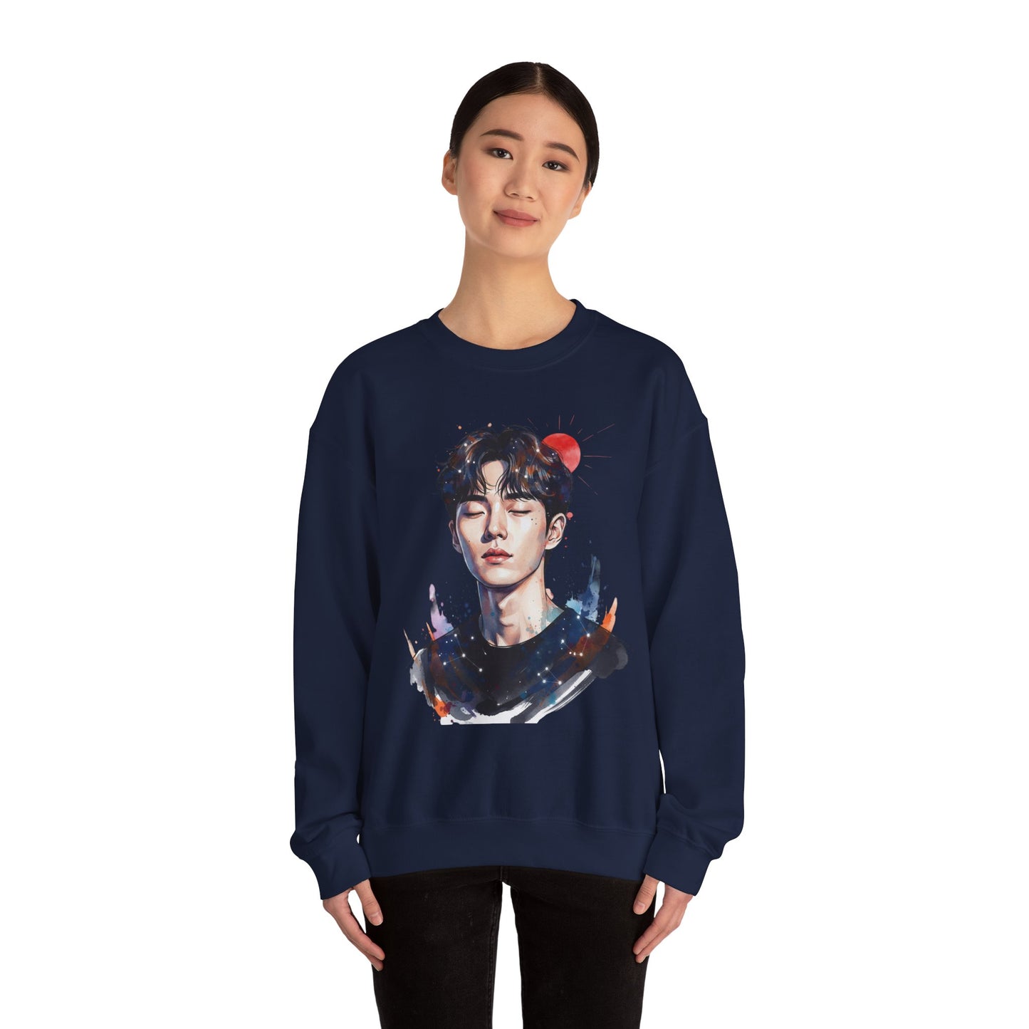 Lee Jae-Min Classic Crewneck Sweatshirt – Premium K-Pop Idol Merch