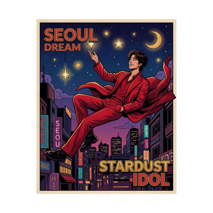 Lee Jae-Min “Stardust Idol – Seoul Dream” Matte Art Poster