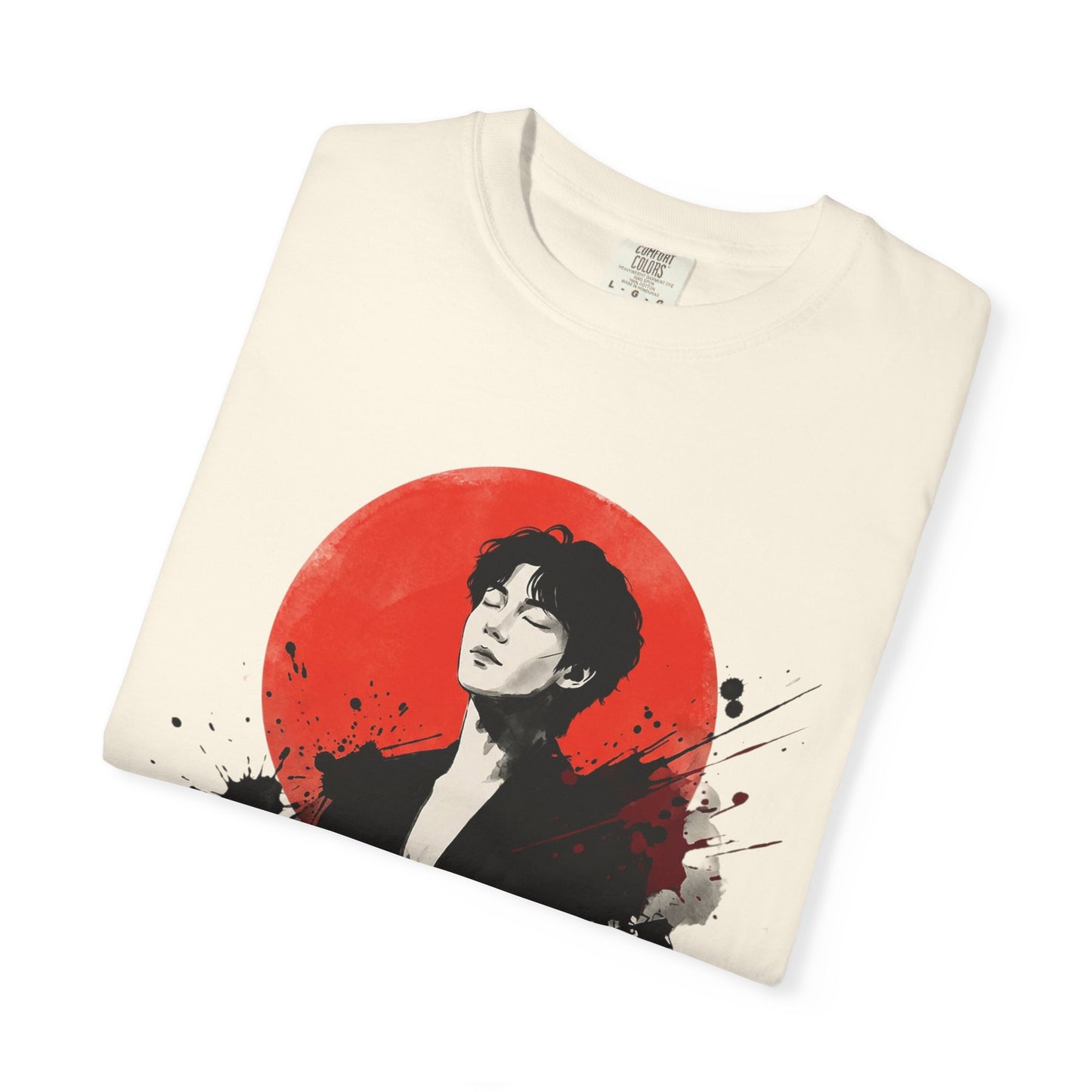 Lee Jae-Min “Red Signal” Garment-Dyed T-Shirt