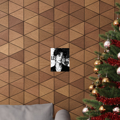 Lee Jae-Min “Portrait” Matte Poster – Premium K-Pop Idol Wall Art