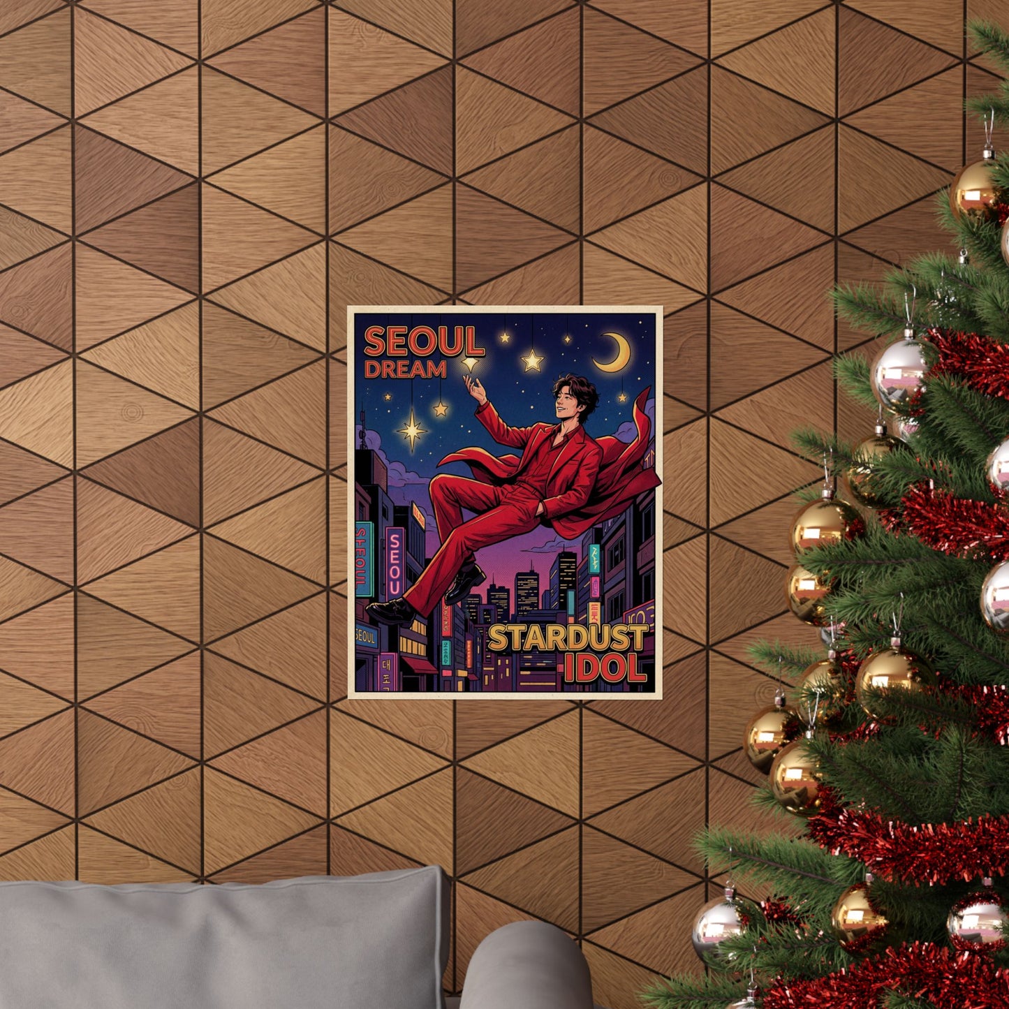 Lee Jae-Min “Stardust Idol – Seoul Dream” Matte Art Poster