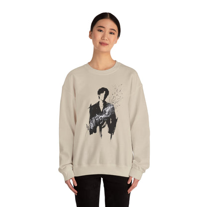 Lee Jae-Min “Data Into Emotion” Crewneck Sweatshirt – Premium K-Pop Idol Art Merch